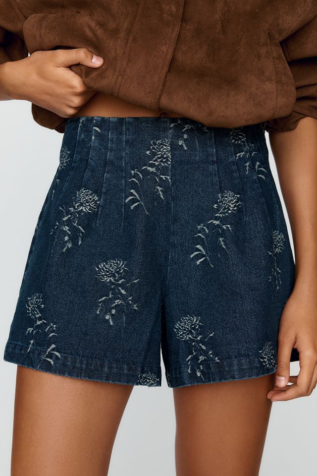 En Saison Paige Denim Shorts #1
