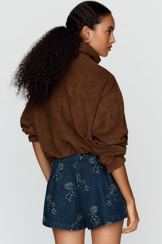En Saison Paige Denim Shorts #3