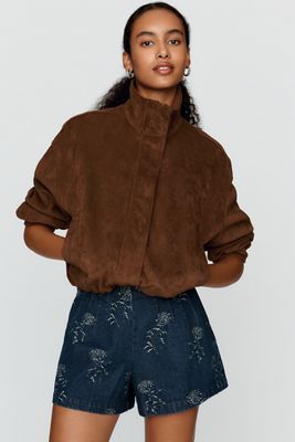 En Saison Paige Denim Shorts