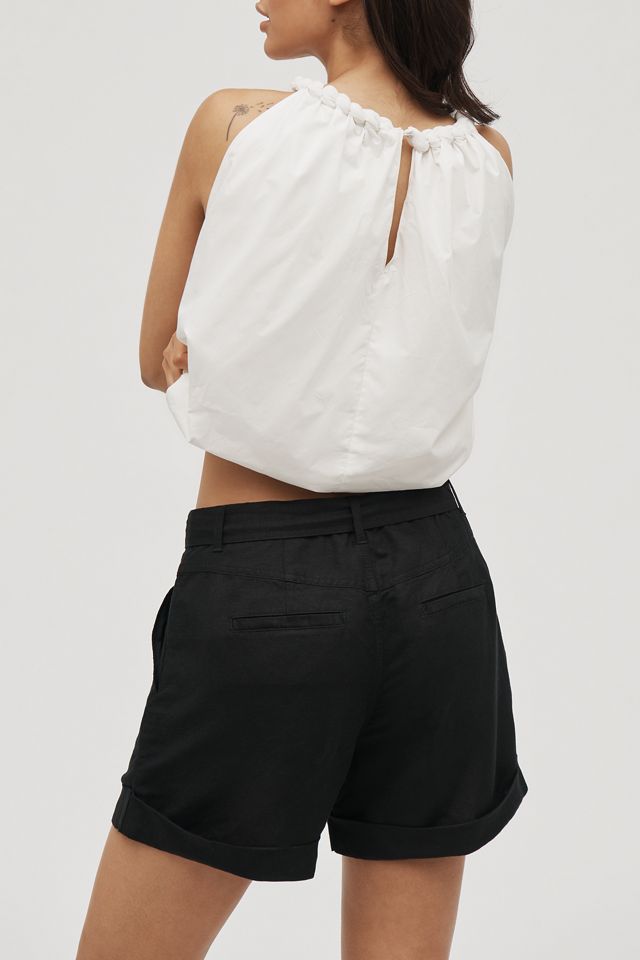 Sanctuary Daylight Linen Blend Shorts #3