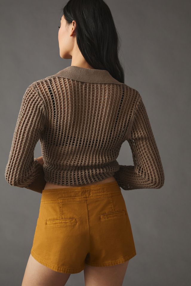 By Anthropologie Canvas Shorts #2