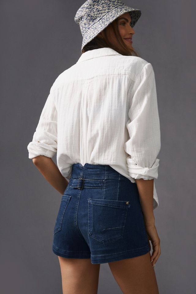 Pilcro Polished Denim Shorts #2