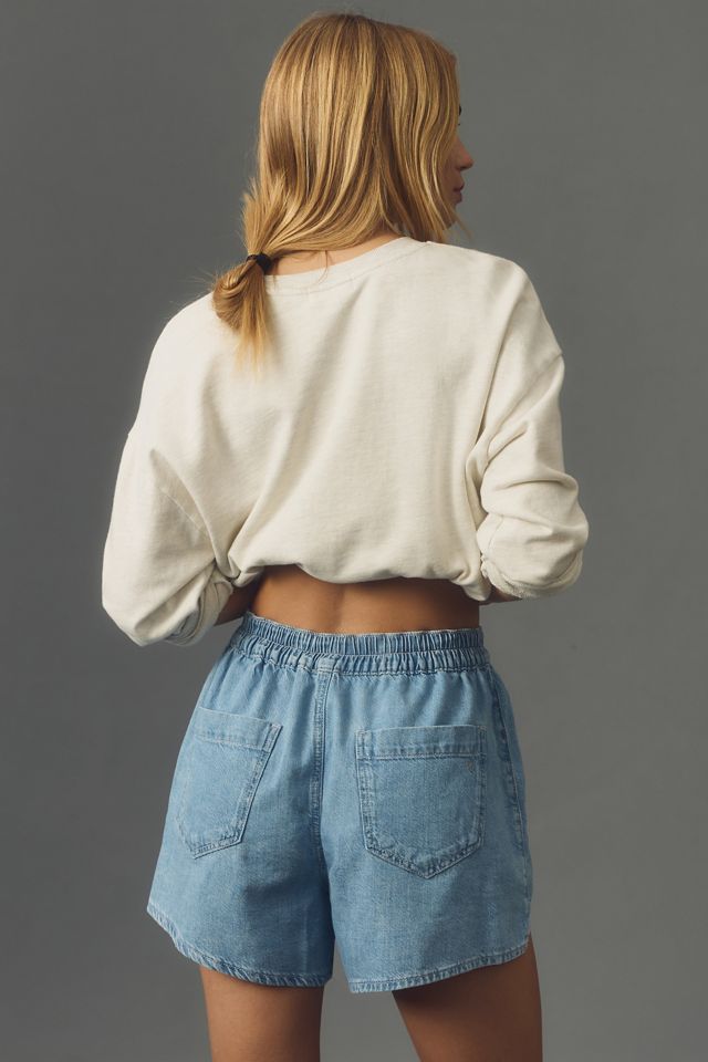 The Portside Button-Front Shorts by Pilcro #3
