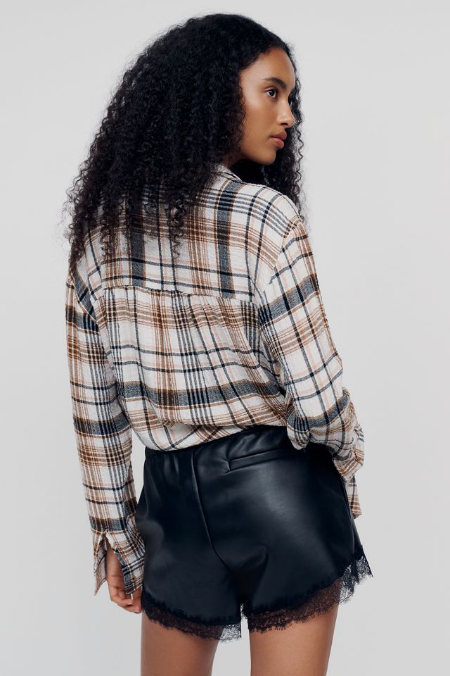 BEC + BRIDGE Saphira Faux Leather Shorts #2
