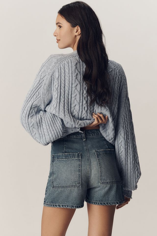 L'Appartement 【ASKK NY】CROPPED DENIM　レア ASKK NY Rio High-Rise Crop Wide-Leg Jeans | Anthropologie