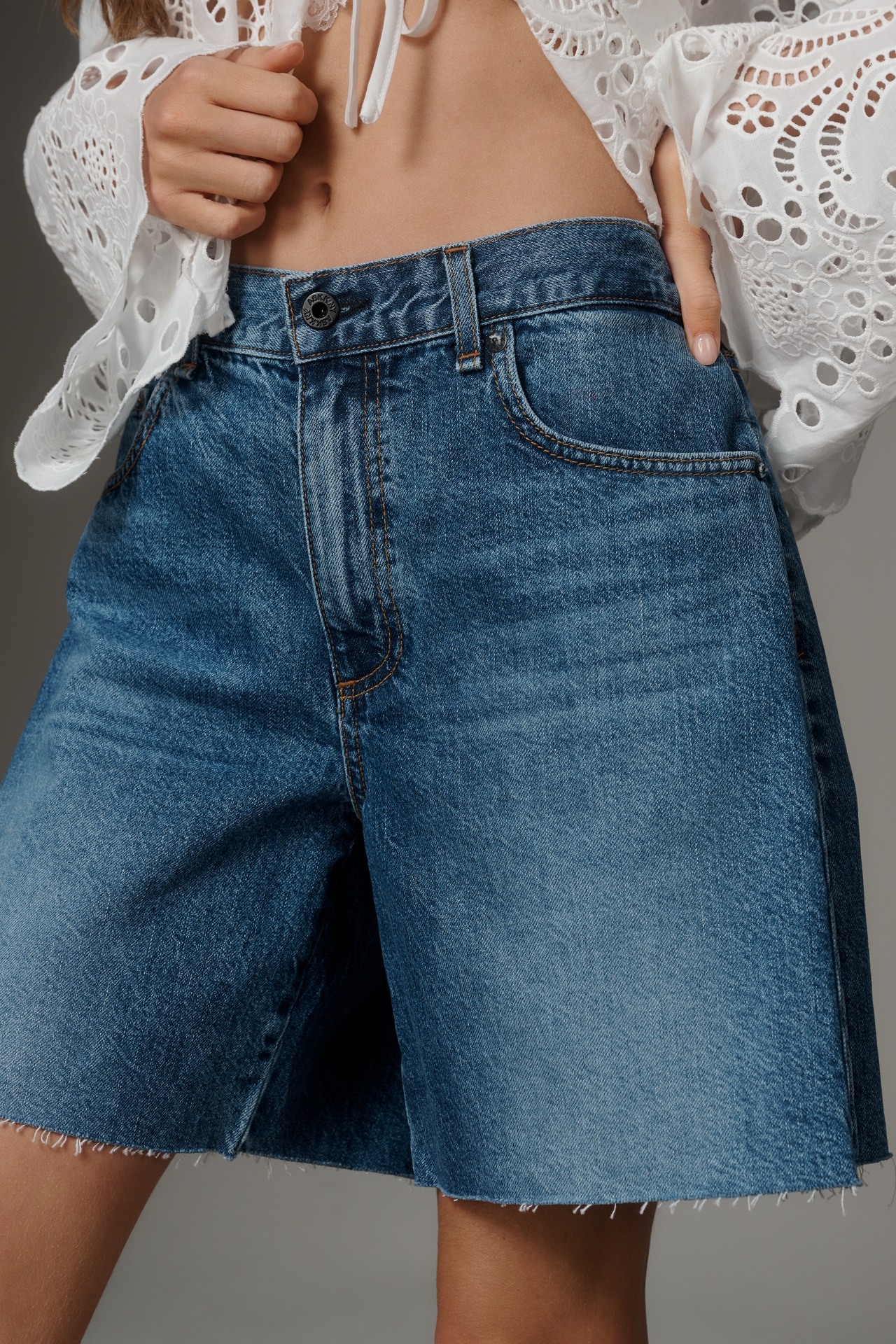 ASKK NY The Sloop Denim Shorts