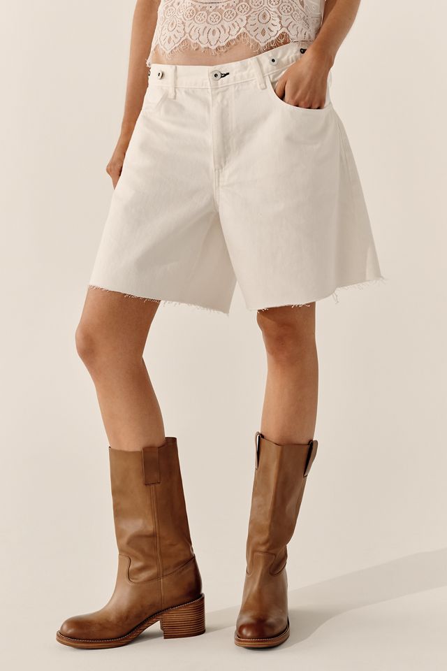 ASKK NY Pony Cotton Wide-Leg Shorts #1