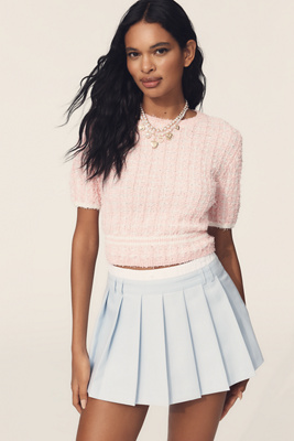 NIA FENNEL PLEATED SKORT 