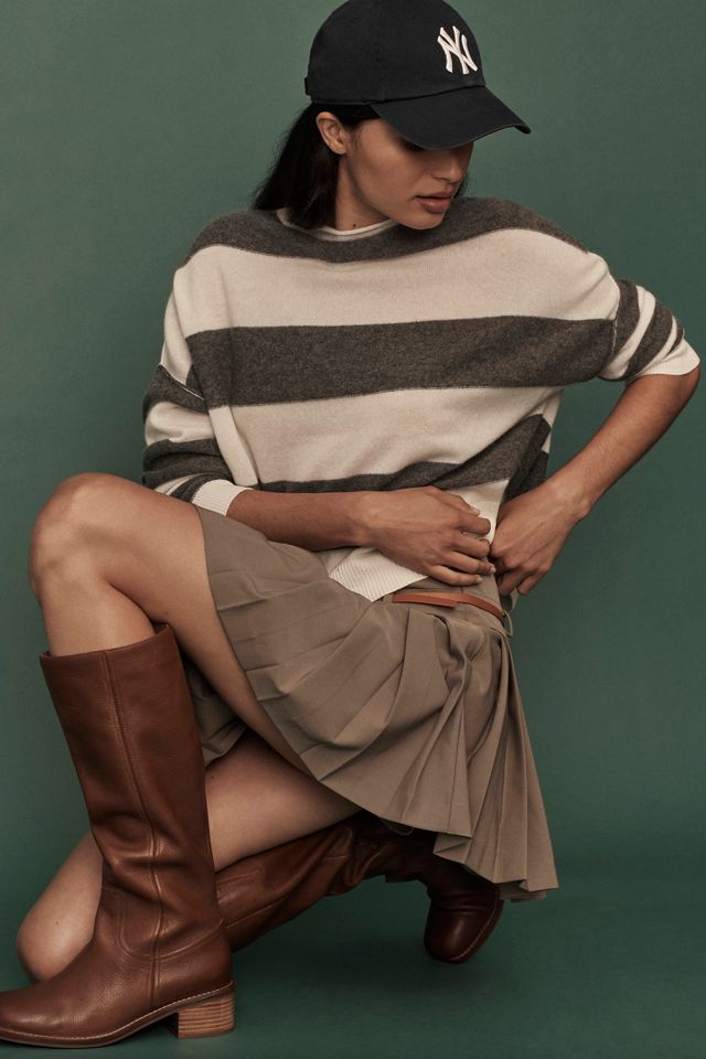 Jupe-short blanche plate à ceinture #2