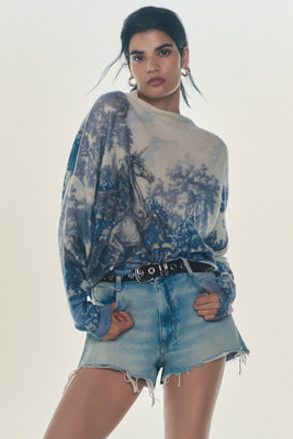 Denimist Haisley Denim Shorts In Blue