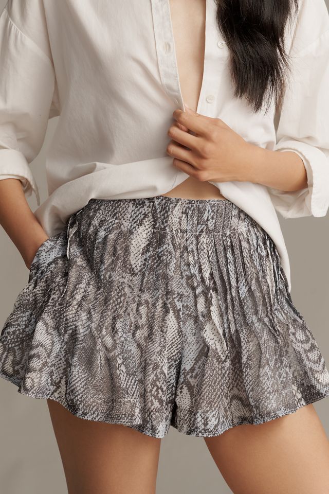 By Anthropologie Soft Pleated Mini Skort #1