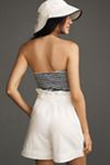 Hope for Flowers by Tracy Reese Belted Seersucker Shorts