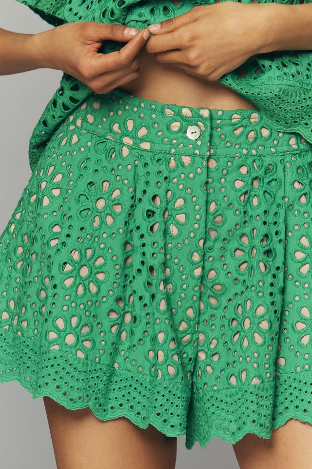 Hope For Flowers by Tracy Reese Meadow Cotton Shorts #1