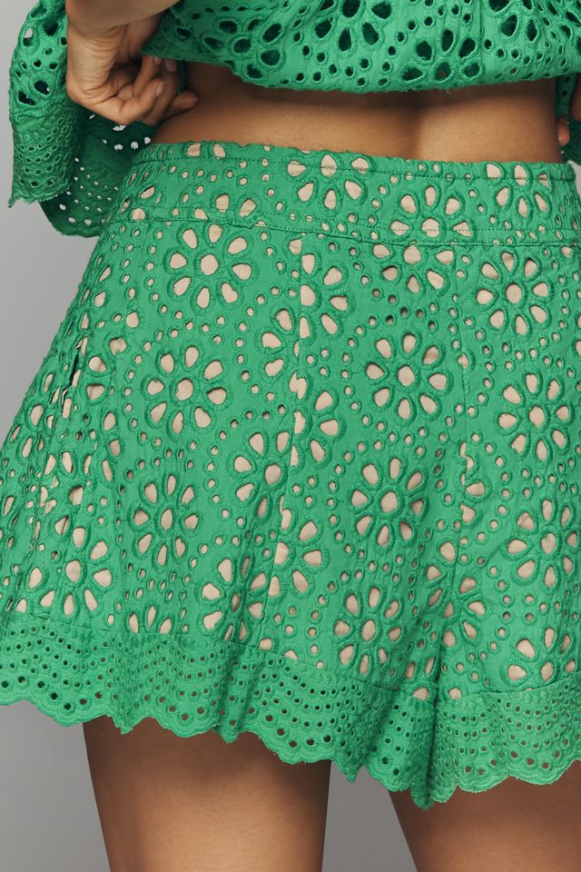 Hope For Flowers by Tracy Reese Meadow Cotton Shorts #3