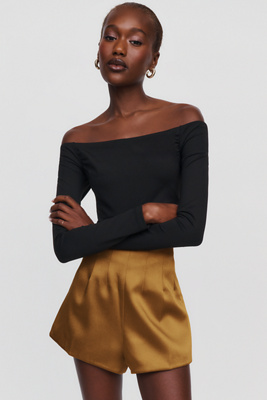 Retroféte Marie Shorts In Beige