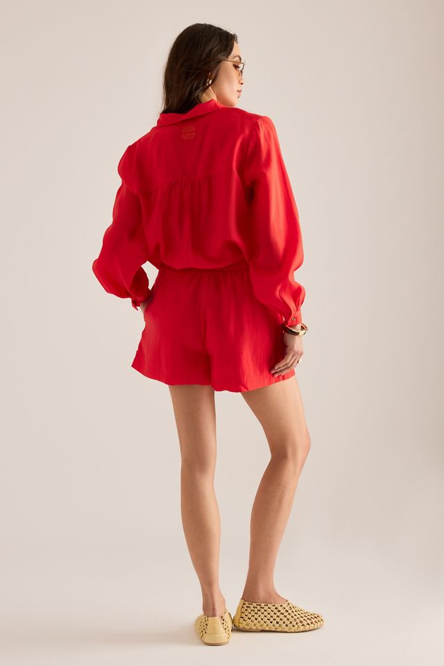 Shorts Elissa con stampa serpente Never Fully Dressed #5