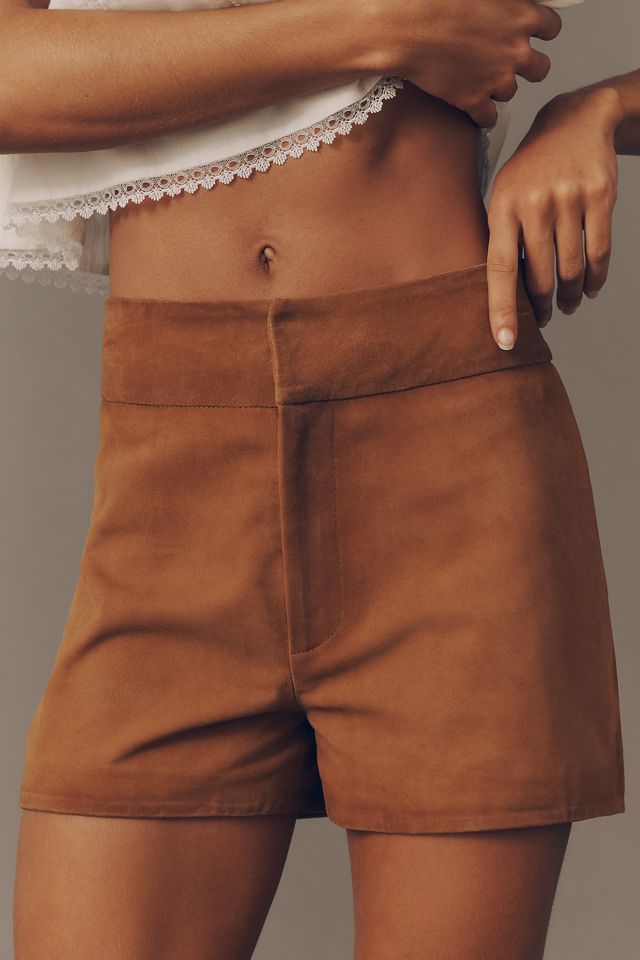 Walter Baker Kendra Suede Shorts #1