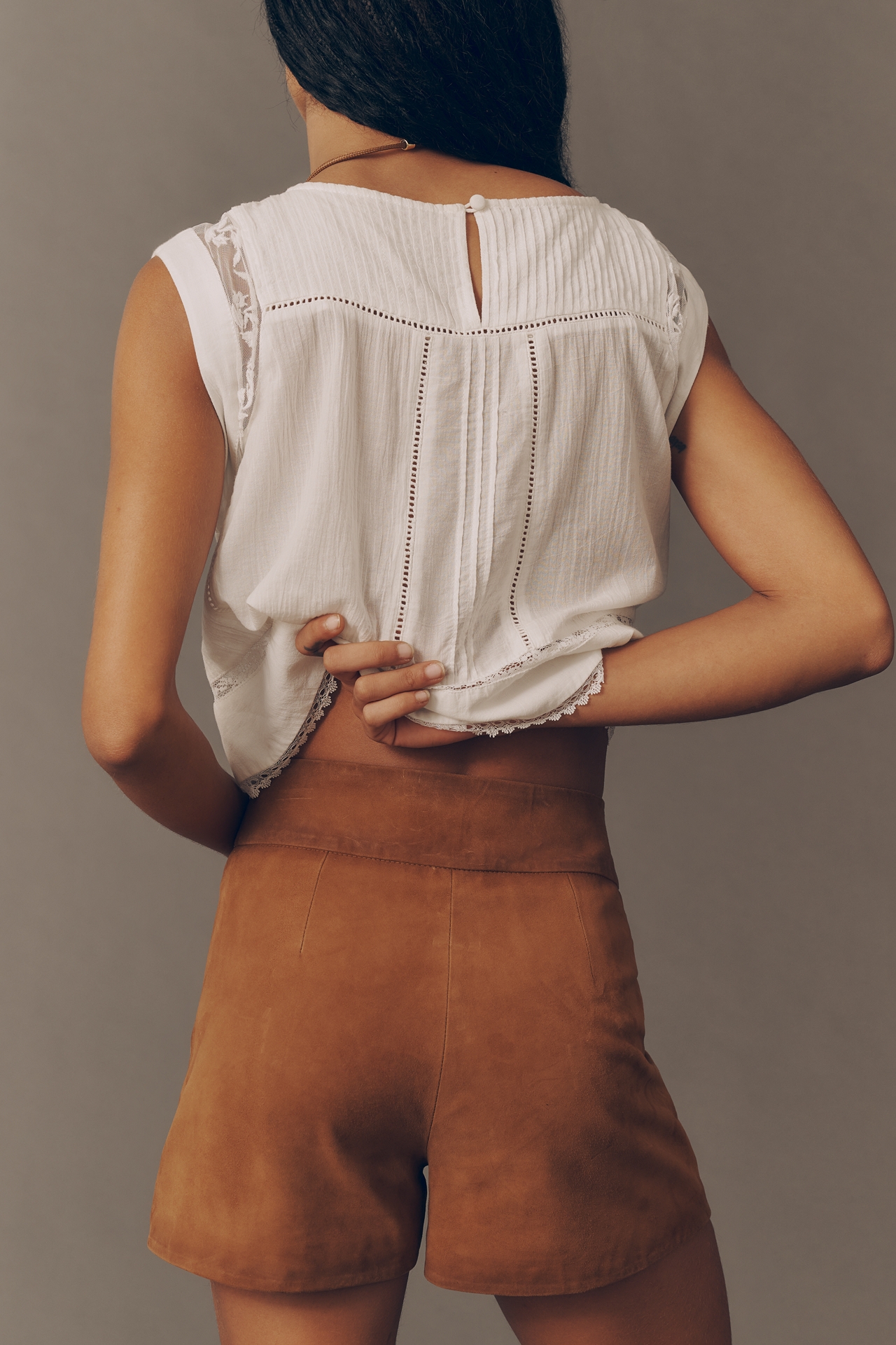 Walter Baker Kendra Suede Shorts