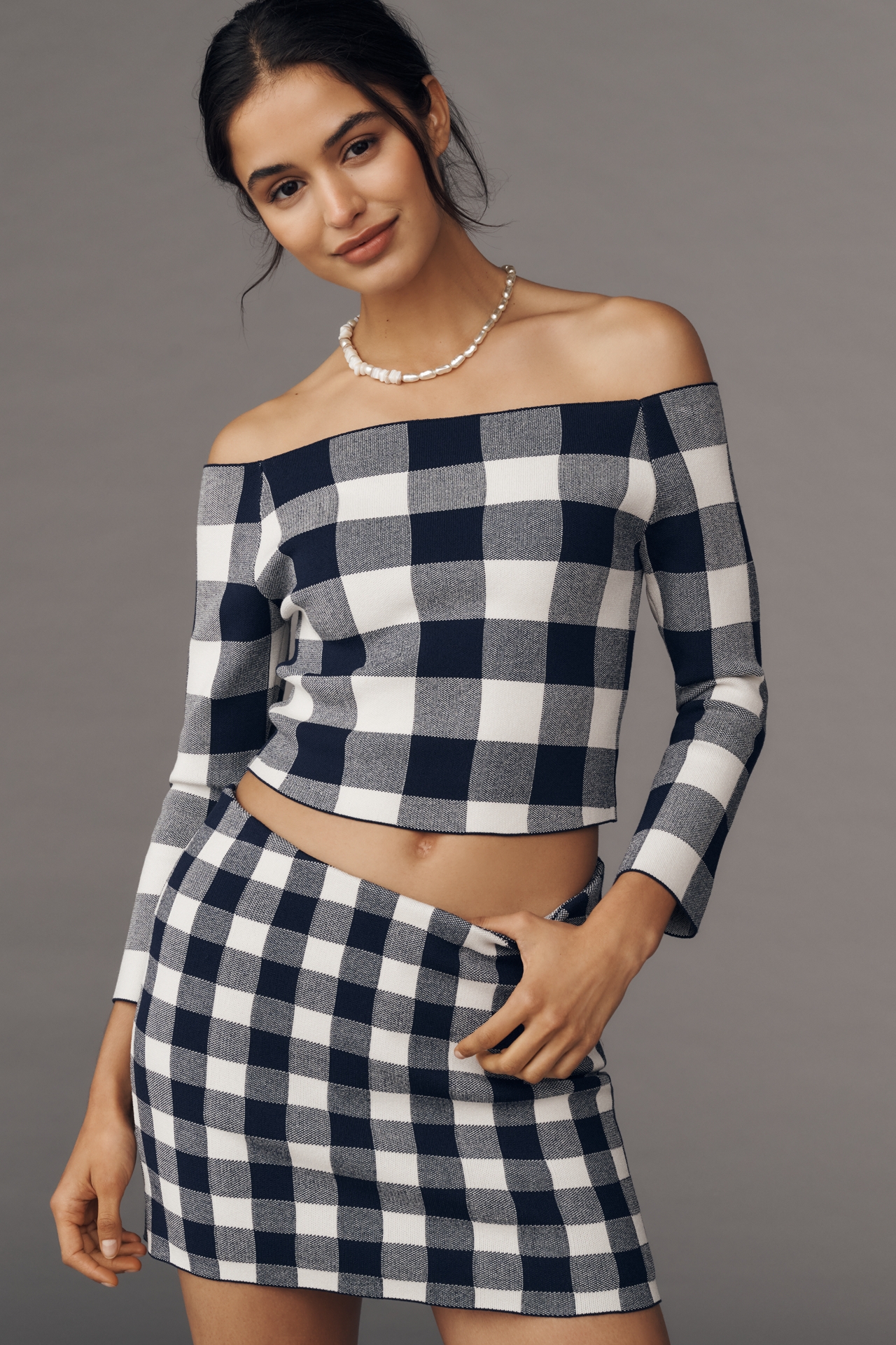 SER.O.YA Serrah Knit Mini Skort