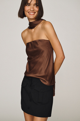 Rag & Bone Irina Cargo Skort In Brown