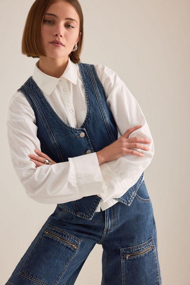 Seventy + Mochi Shorts in Denim Alex Phoenix #3