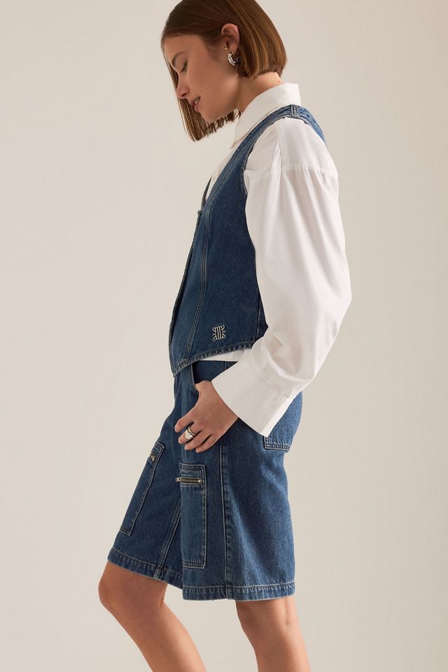 Seventy + Mochi Shorts in Denim Alex Phoenix #4