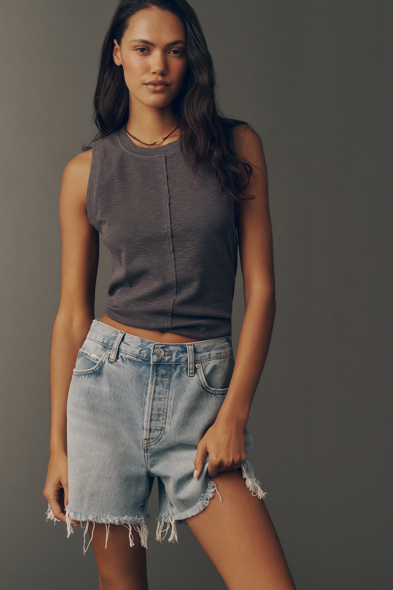 FRAME Everyday Cotton Shorts