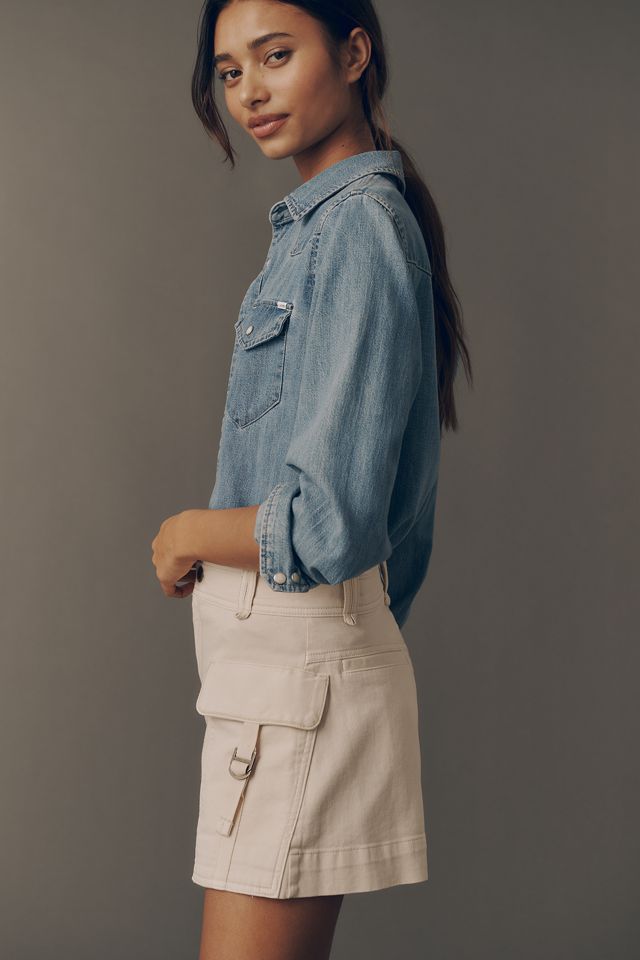 By Anthropologie Utility Buckle Shorts #2