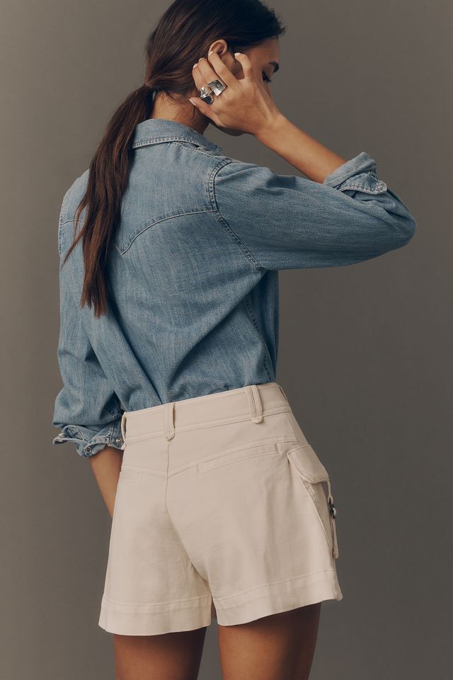By Anthropologie Utility Buckle Shorts #3