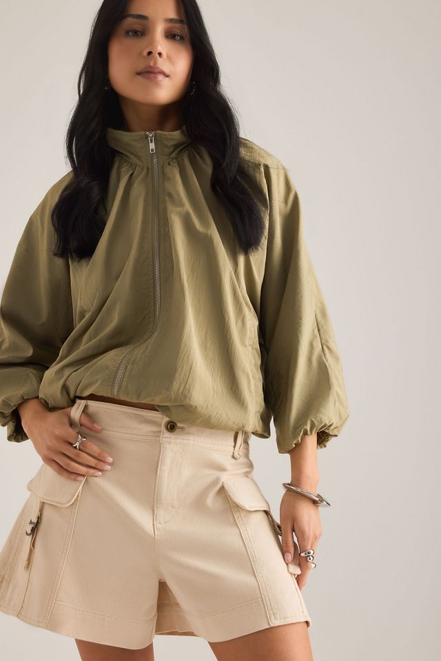 By Anthropologie Utility Buckle Shorts #4