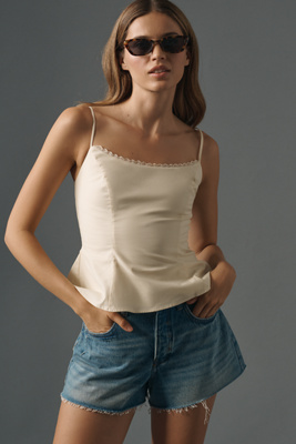 Short en Denim de Tous les Jours en , taille: 25 chez Anthropologie - Pilcro - Modalova
