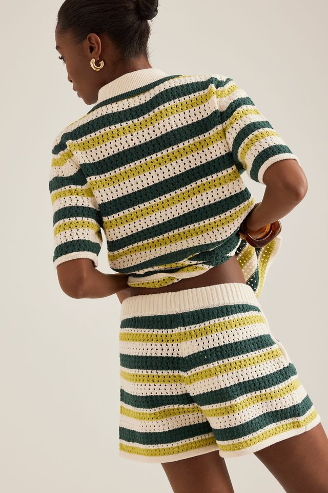 ALIGNE Faro Crochet Shorts #1