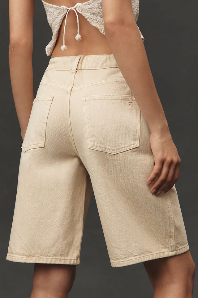 Pilcro Classic Bermuda Denim Shorts #1