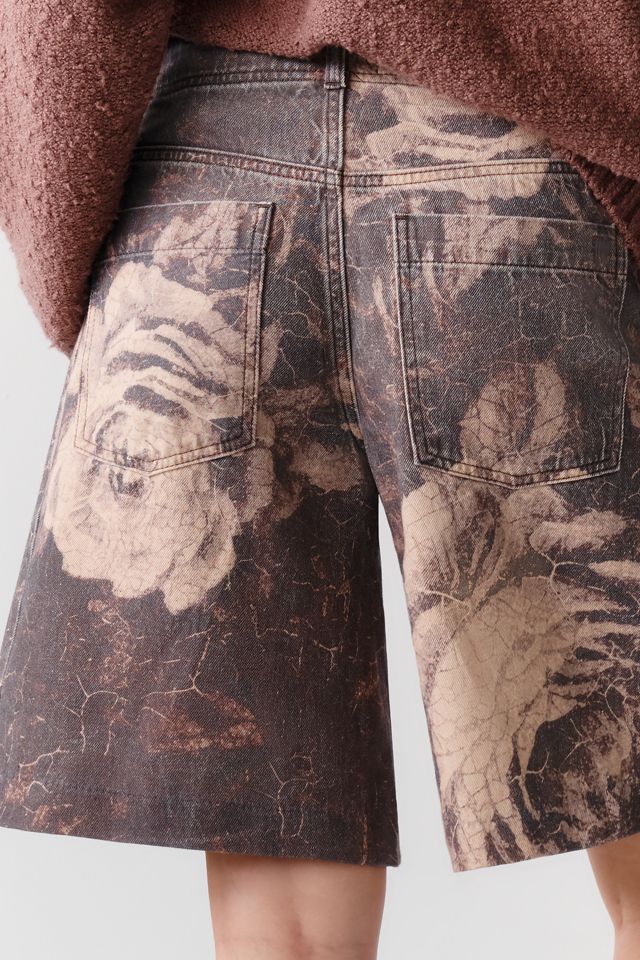 Pilcro Adi Mid Rise Relaxed Bermuda Shorts #5