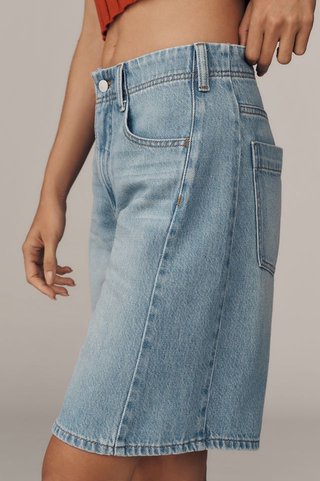 The Adi Mid-Rise Relaxed Shorts by Pilcro