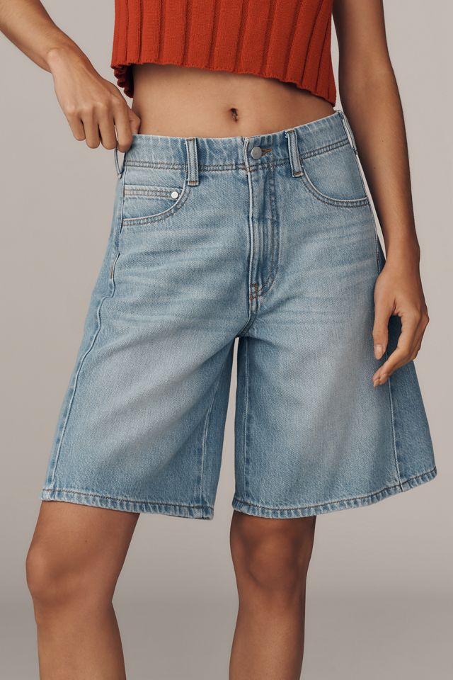 The Adi Mid-Rise Relaxed Shorts by Pilcro