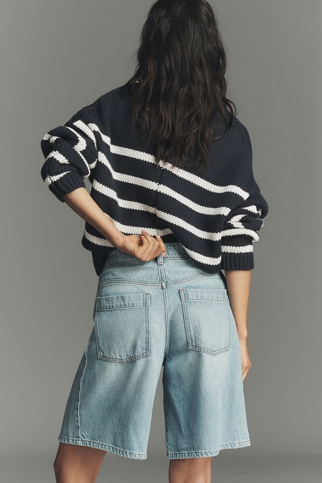 Pilcro Adi Mid-Rise Relaxed Bermuda Shorts #5