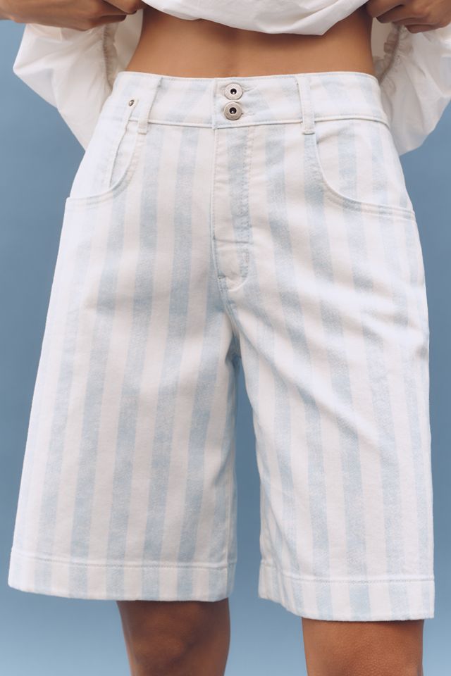 Maeve Printed Bermuda Shorts #1