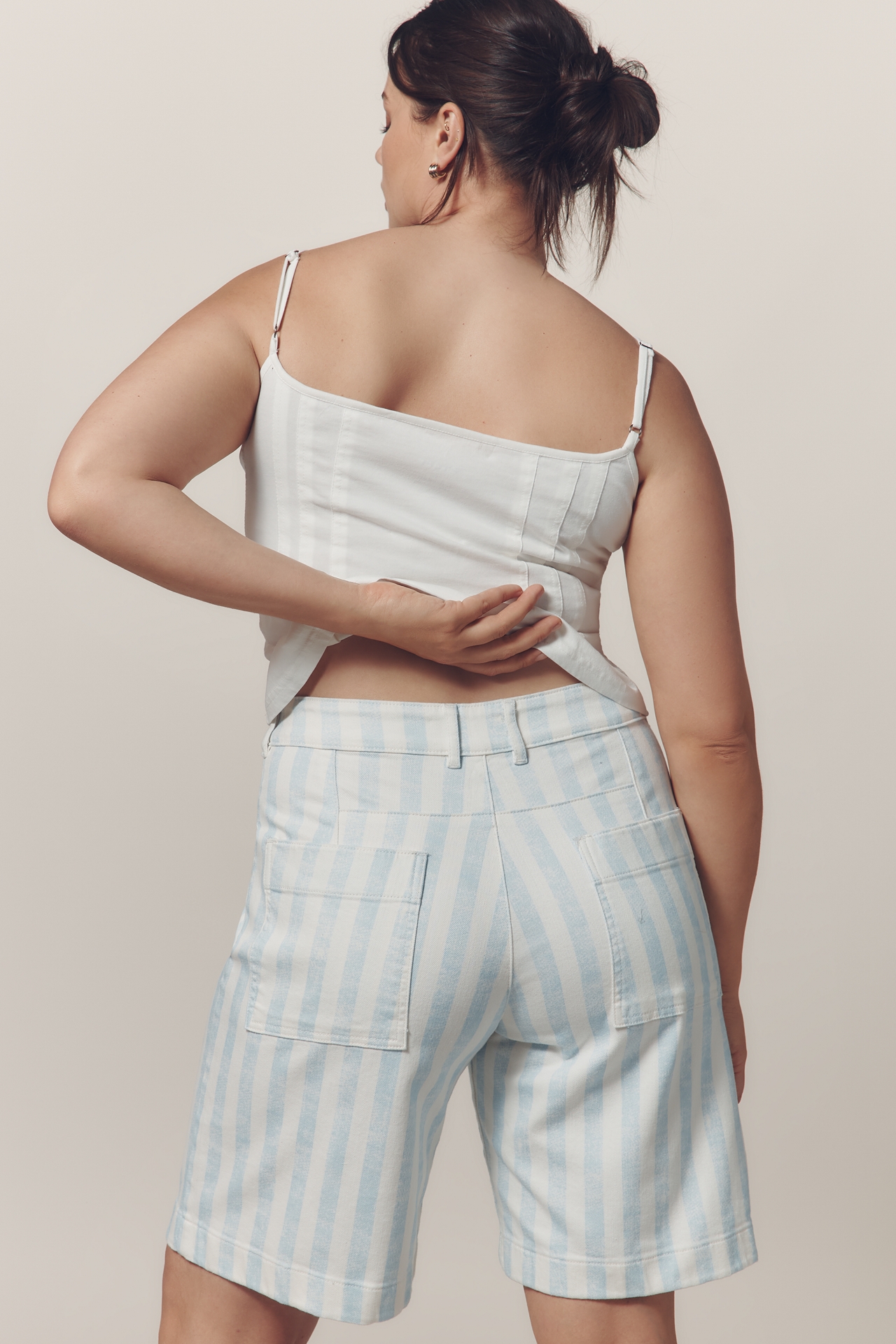 Maeve Printed Bermuda Shorts