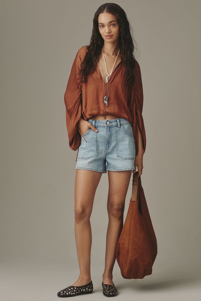 The Rylan High-Rise Denim Shorts von Pilcro #2