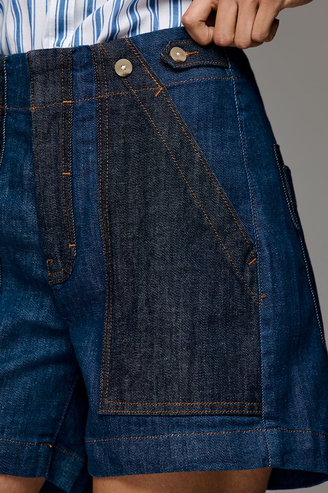 Henri Denim Shorts by Pilcro #1