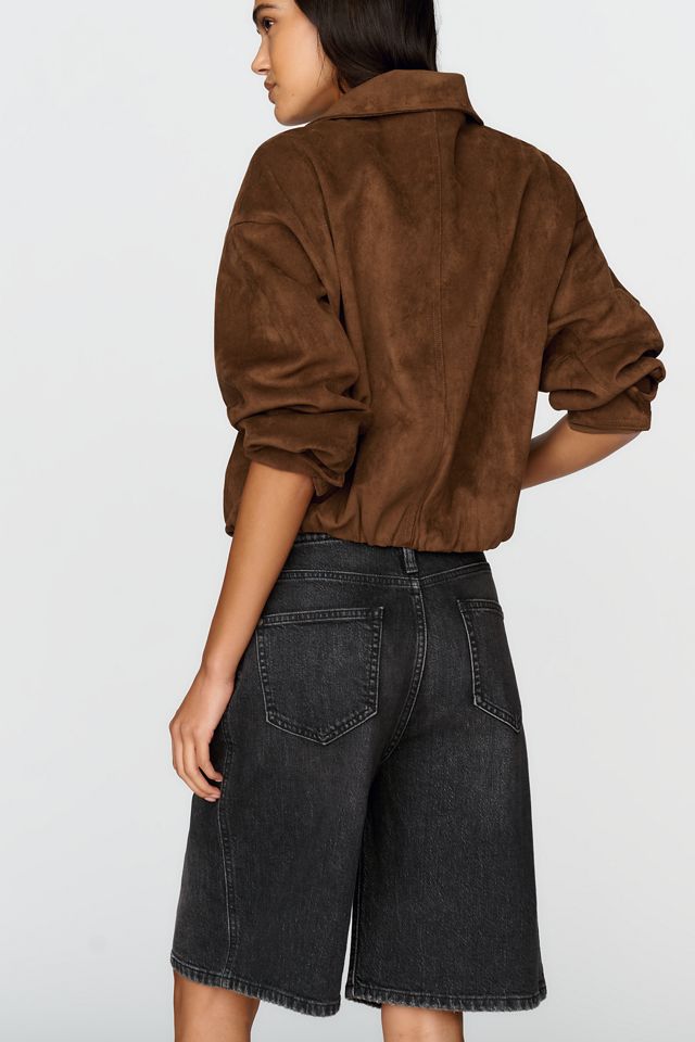 Pilcro Classic Denim Bermuda Shorts #3