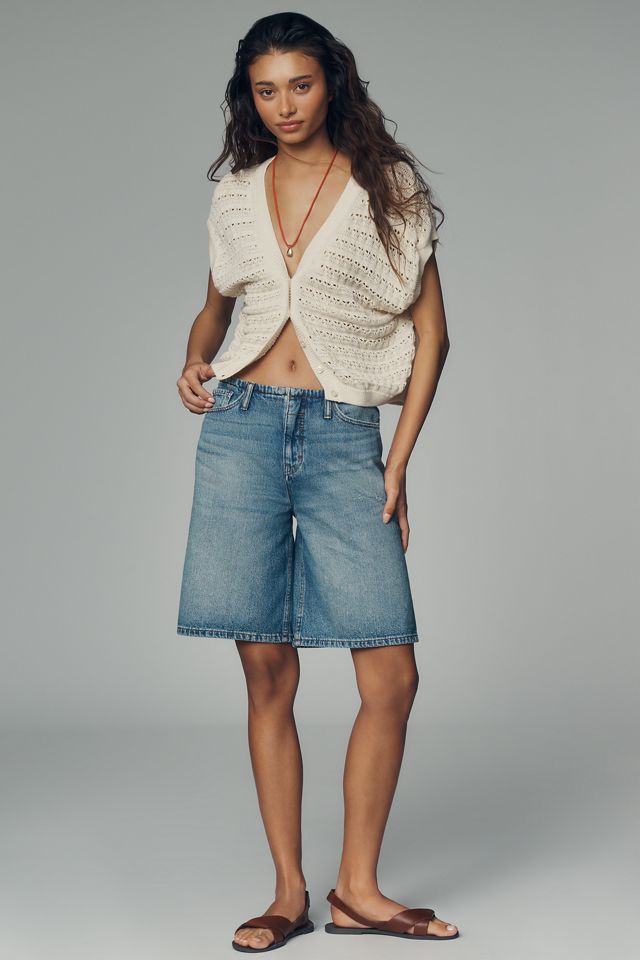 Pilcro Classic Denim Bermuda Shorts #2