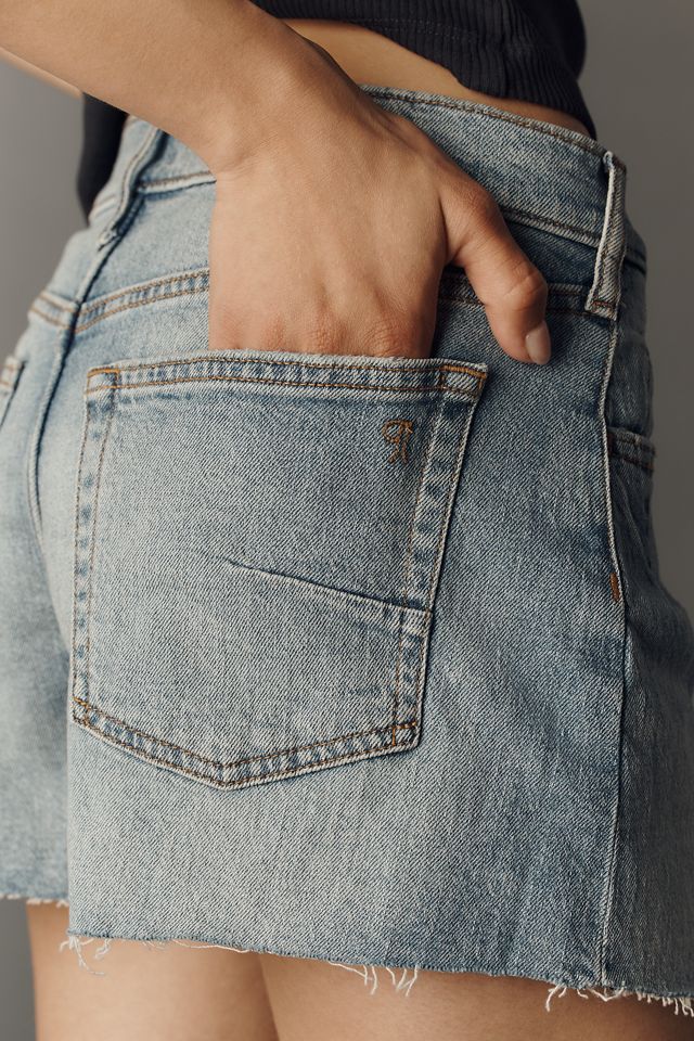 Devon Comfort Stretch Denim Shorts by Pilcro #3