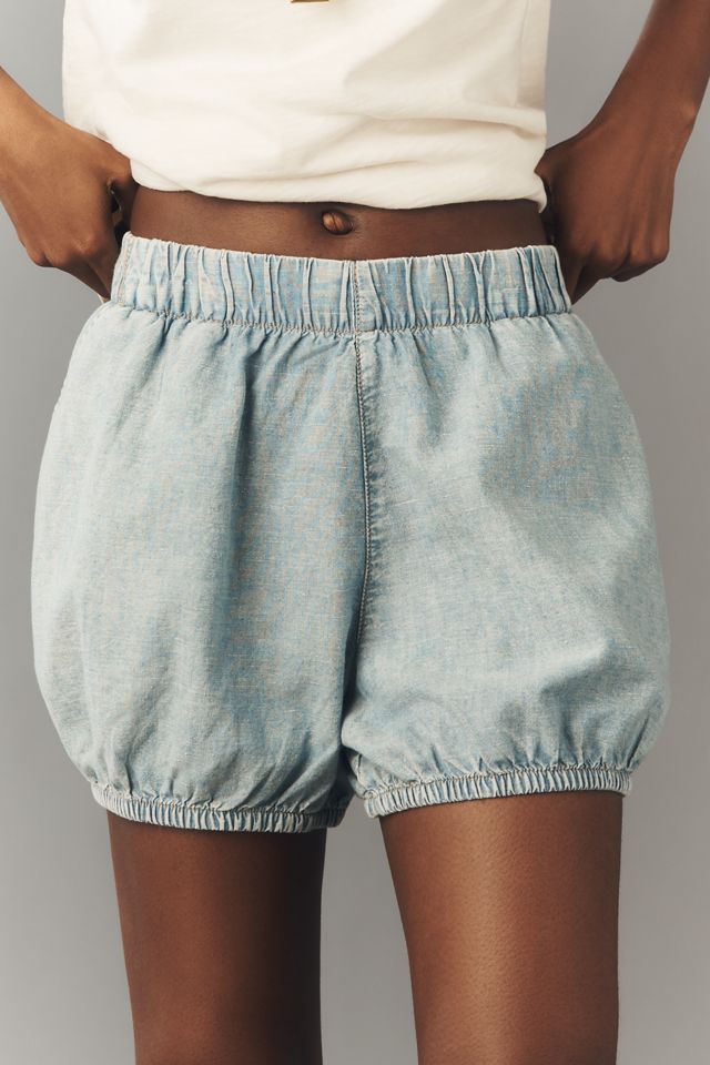 Pilcro Cotton Linen Bloomer Shorts #1
