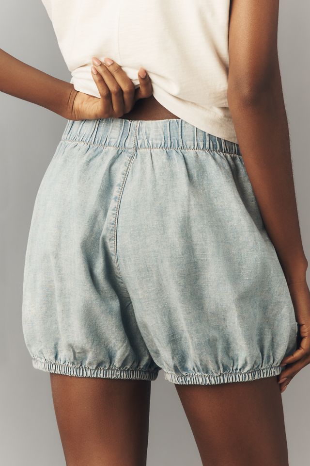 Pilcro Cotton Linen Bloomer Shorts #2