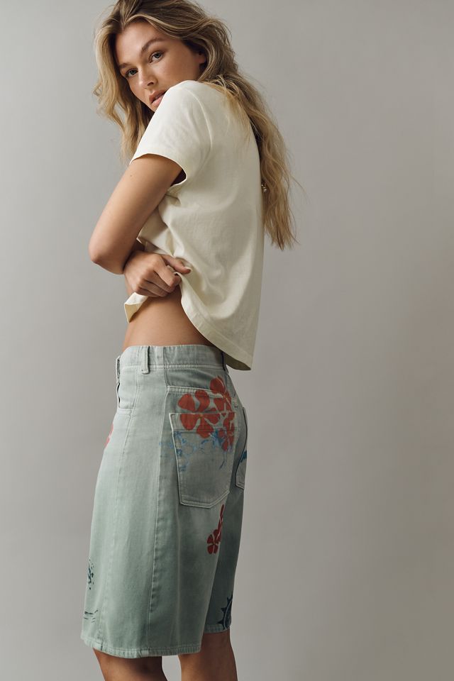 Pilcro Adi Mid-Rise Relaxed Denim Shorts #2