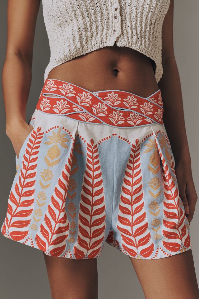 Farm Rio Braided Waist Shorts #2