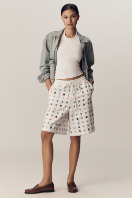 Essentiel Antwerp Hartford Embellished Shorts In Multi