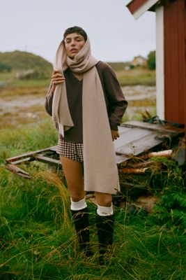 Essentiel Antwerp Krook Wool Blend Hot Pants